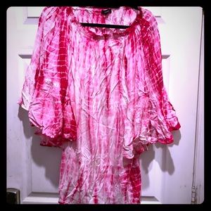 Tye Dye Flowy Little Dress